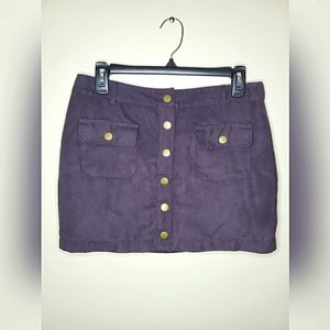 Forever 21 button down skirt